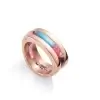 Anillo color oro rosa con piedra color Viceroy